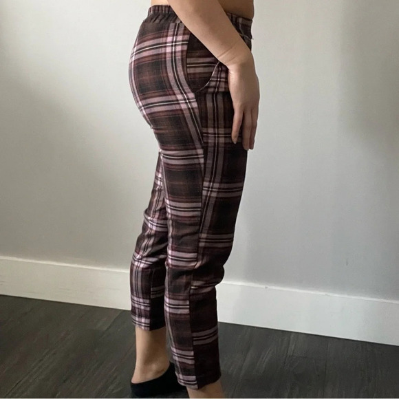 🌸Twik Woman’s Plaid Capri Pants - Size XS 🌷 - Picture 2 of 12